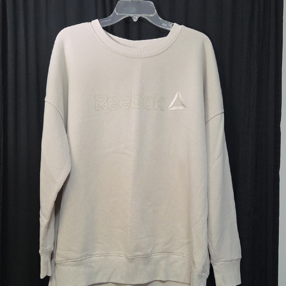 Reebok Women's Cream Sweatshirt